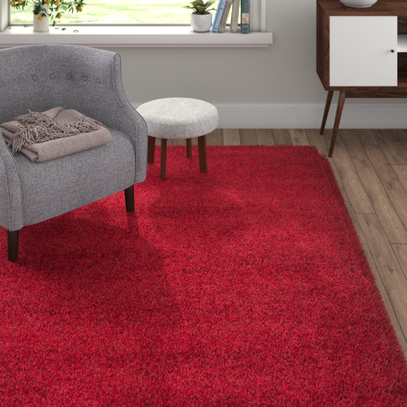 Schaeffer Solid Colour Area Rug, Rectangle 122 x 183 cm