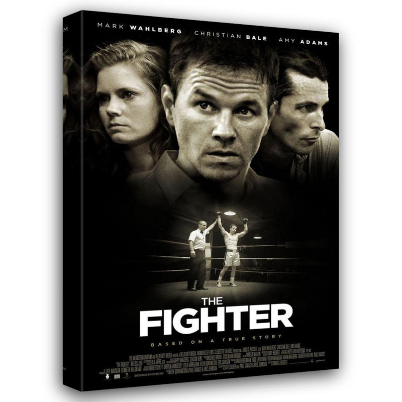 The Fighter, 24" H x 16" W