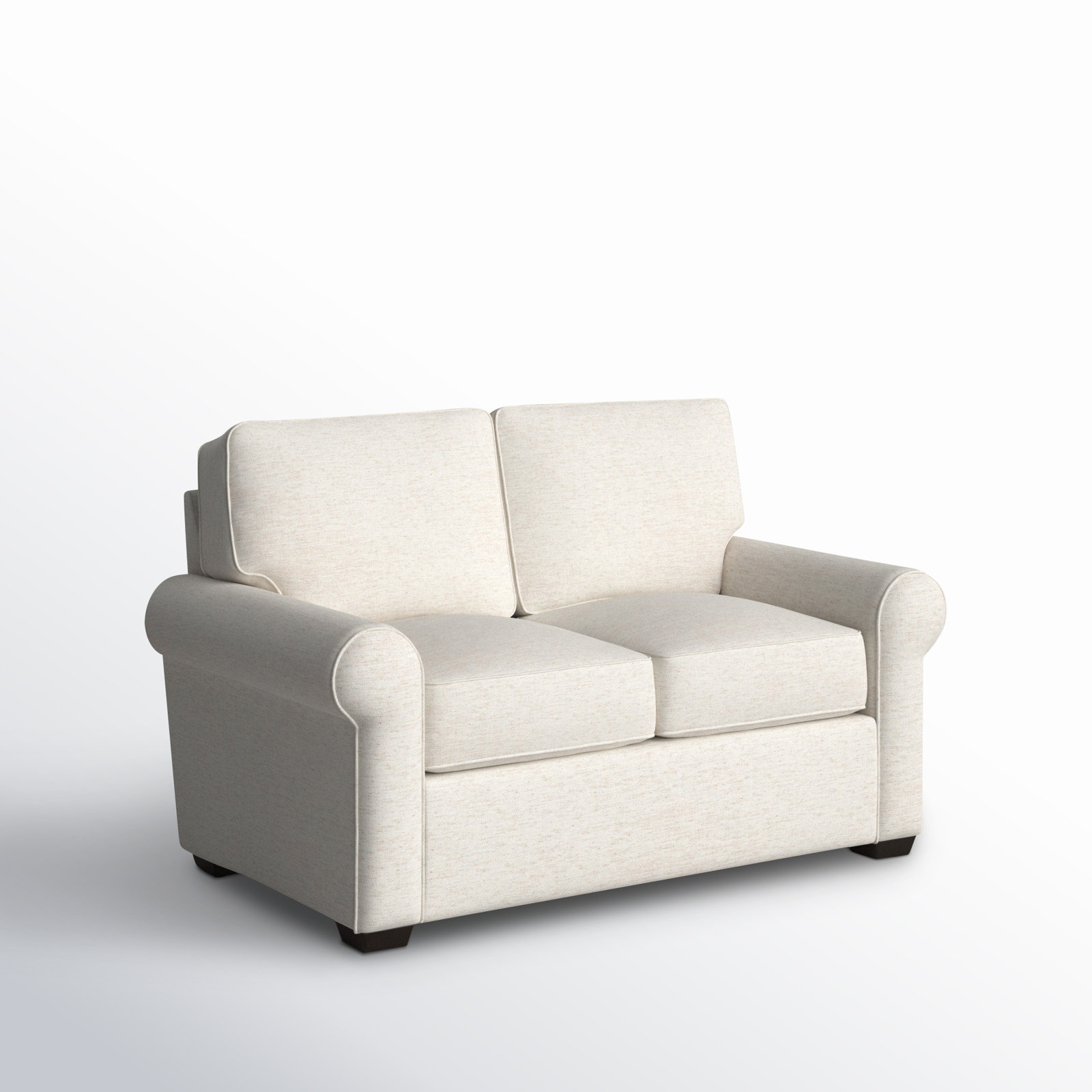 Porter 61.5'' Upholstered Loveseat, Nomad Snow Crypton® Chenille