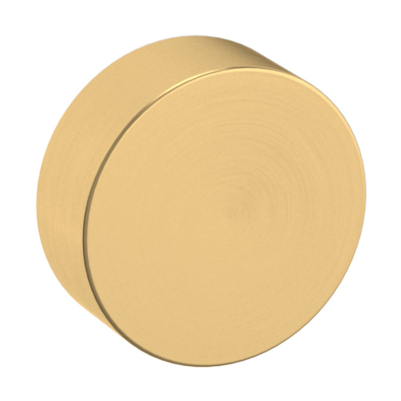 4404 Contemporary Knob, 1.25", Satin Brass