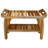 EcoDecors' Tranquility, Teak Shower Bench, Teak Bench Shower, Teak Shower Bench for Inside Shower, Teakwood Shower Bench, in Earthy Teak-25158380