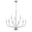 Lustre de style bougie classique / traditionnel à 2 niveaux à 2 lumières à intensité variable Sebron-810940658-822703433