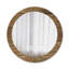 Huldar Glass Flat Wall Mirror
