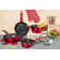 Phoenix 6 - Piece Non-Stick Aluminum Cookware Set