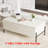 White Coffee Table With Storage 