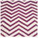 Sanyla Hand Tufted Wool Chevron Rug
