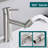 Bathroom Faucet for 2 Mode Faucet for Bathroom Sink with 360° Rotating Aerator-119200609