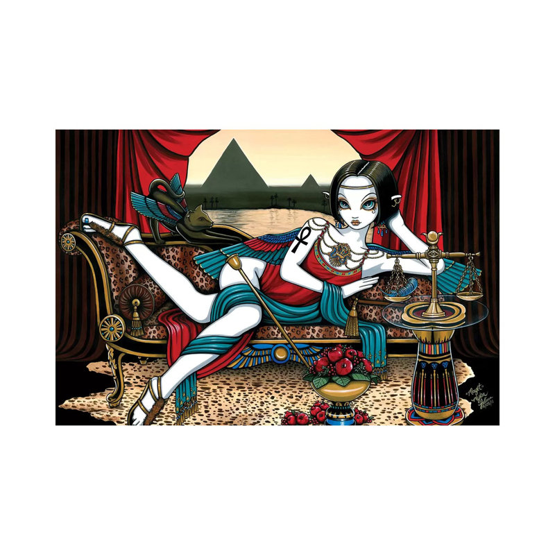 Mayet by Myka Jelina - Wrapped Canvas Print, 30.48cm H x 45.72cm W x 1.91cm D