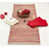 Beige/rouge