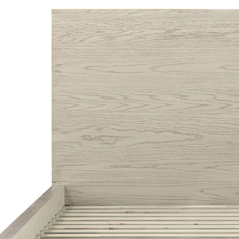Ambera Solid Wood Slat Bed, King