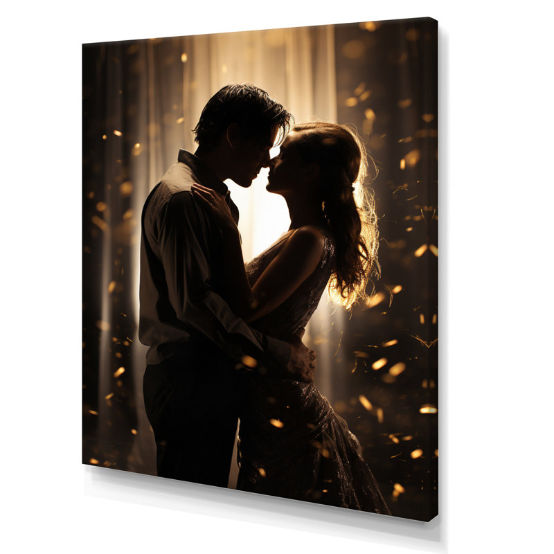 «Wedding Couple Celestial Union III», reproduction d'art sur toile, H 40 po x l 30 po x P 1,5 po, Toile tendue