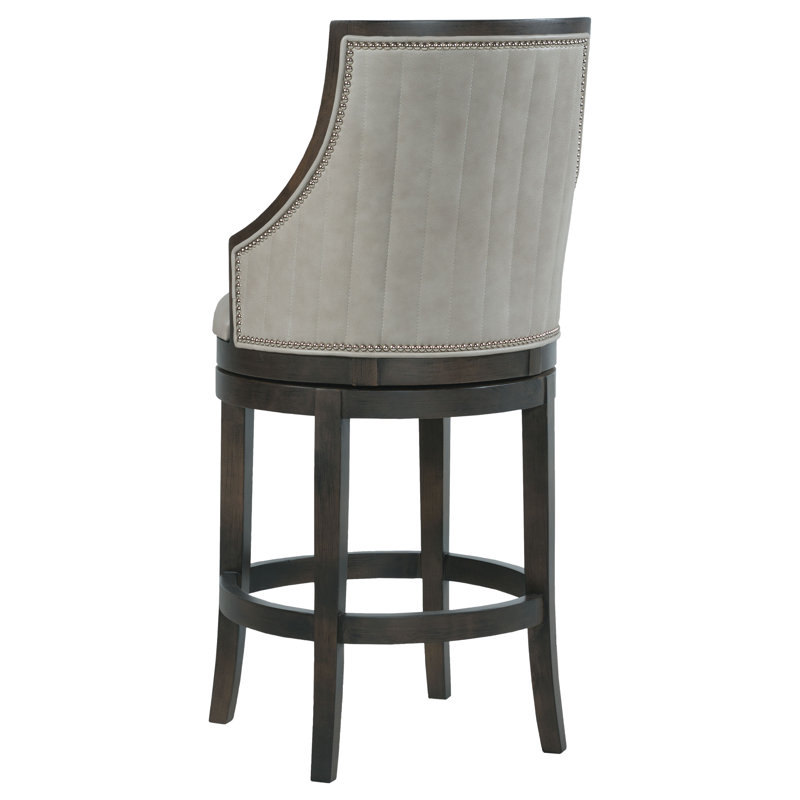 Tabouret pivotant Robroy, Tabouret de comptoir (siège d'une hauteur de 26 p, Noisette, Sable 9508