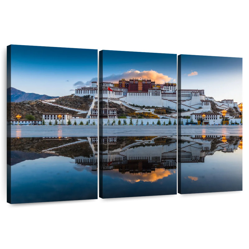 Palais Adella P totala, Tibet, H 24 po x l 38 po