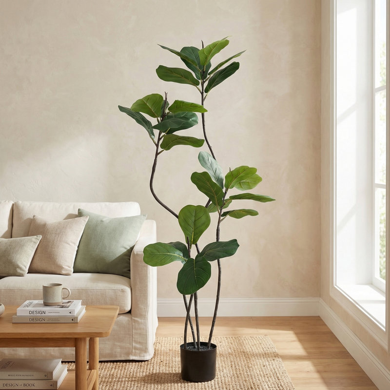 Fausse plante, H 63 po x l 27,56 po