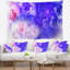 Tapisserie abstraite bleu clair et orageux-28496723