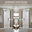 Porte de douche pivotante en verre sans cadre-72146918-129687865