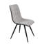 Benedick Kitson Tufted Side Chair in Grey
