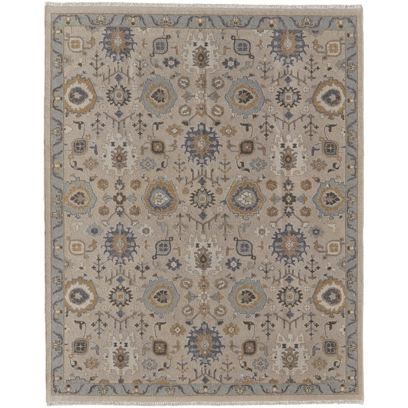 Performance Wool Oriental Indoor Rug, Runner 2'6" x 12'