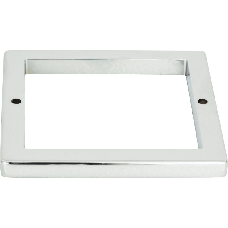 Tableau Square 3" Center to Center Bar pull, Polished Chrome