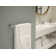 Identity 3 Piece Bath Hardware Set with Toilet Paper Holder, 18 in. Towel Bar and Towel Ring