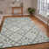 Laurent Transitional Geometric Natural Wool Area Rug