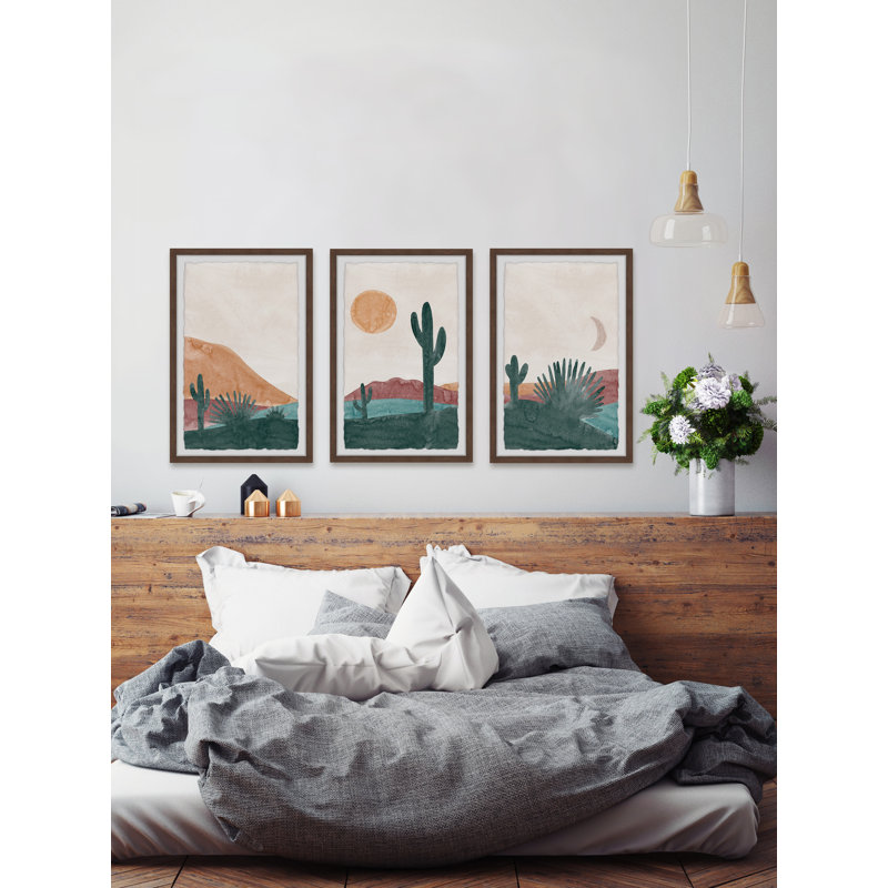 " A Desert Oasis " by Marmont Hill Painting Print, 18" H x 12" W