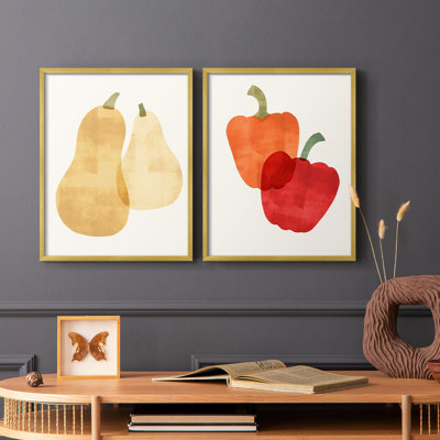 Organic Veg VI-Premium Framed Print -Ready to Hang - No Nails Required - No Nails Required