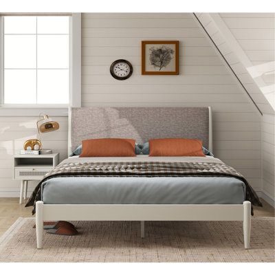 Feeney 2-Piece Bedroom Set, Cream White, Queen