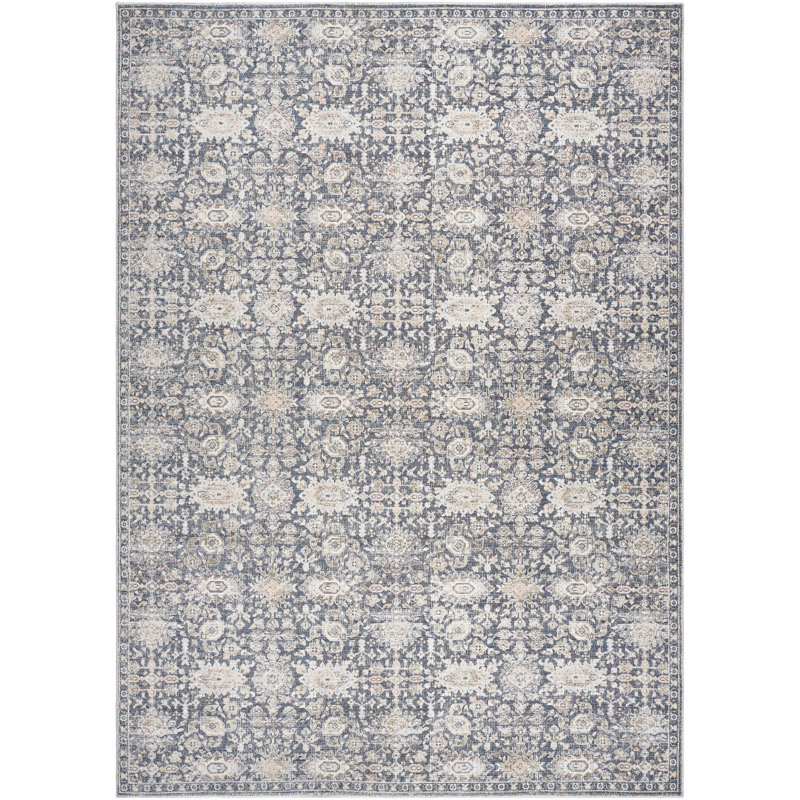 Oriental Indoor Rug, Rectangle 9'11" x 14'