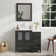 Megaira 36'' Single Bathroom Vanity with Engineered Marble Top with Mirror