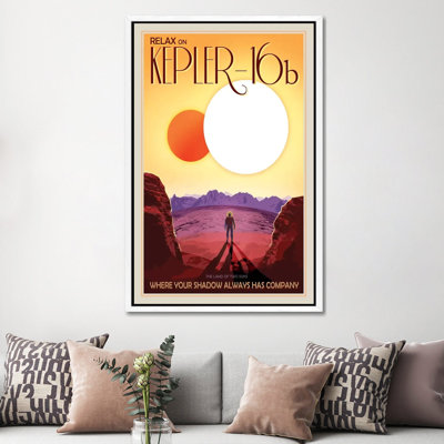 Kepler-16B by NASA - Print on Canvas