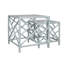 Chippendale Glass Nesting End Table-27290368