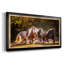 Sunlit Horses III - Reproduction de photo sur toile simple-2108171488