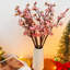 Fleur de prunier artificielle, fleurs de prunier artificielles, arrangements de branches en soie pour un mariage d'hiver, fête, hôtel, décoration de bricolage, lot de 7-736189285