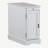 Bankhead 24'' Tall Storage End Table with Built-In Charging Station-1099202659