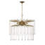 Lustre spectaculaire 6 lumières Aramide