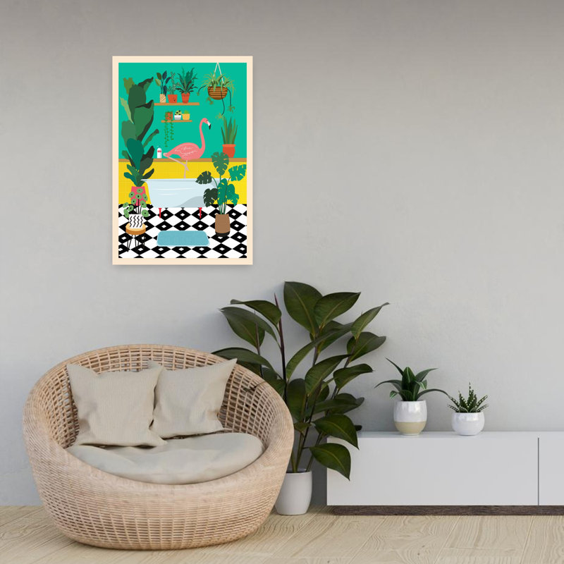 Art contemporain, art contemporain abstrait, H 24 po x l 16 po