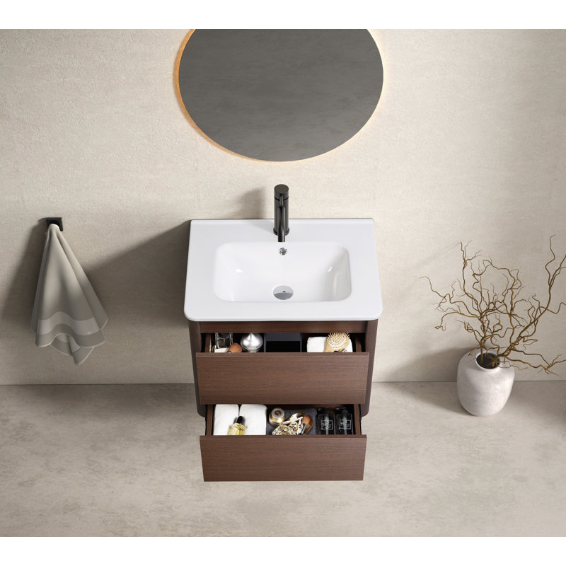 Wall-Mounted Bathroom Vanity