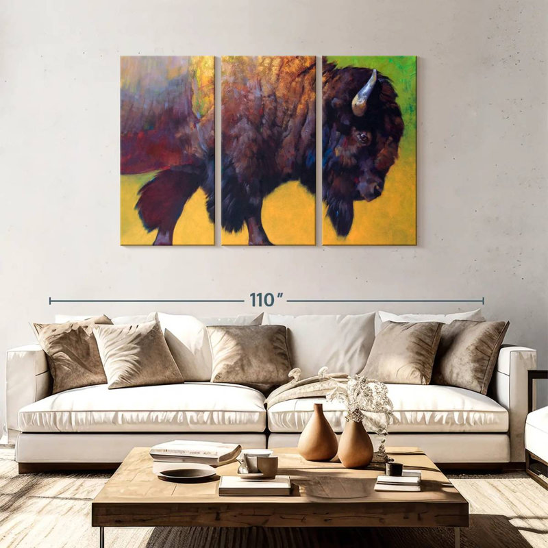 Brampt Da Bull, 48" H x 74" W
