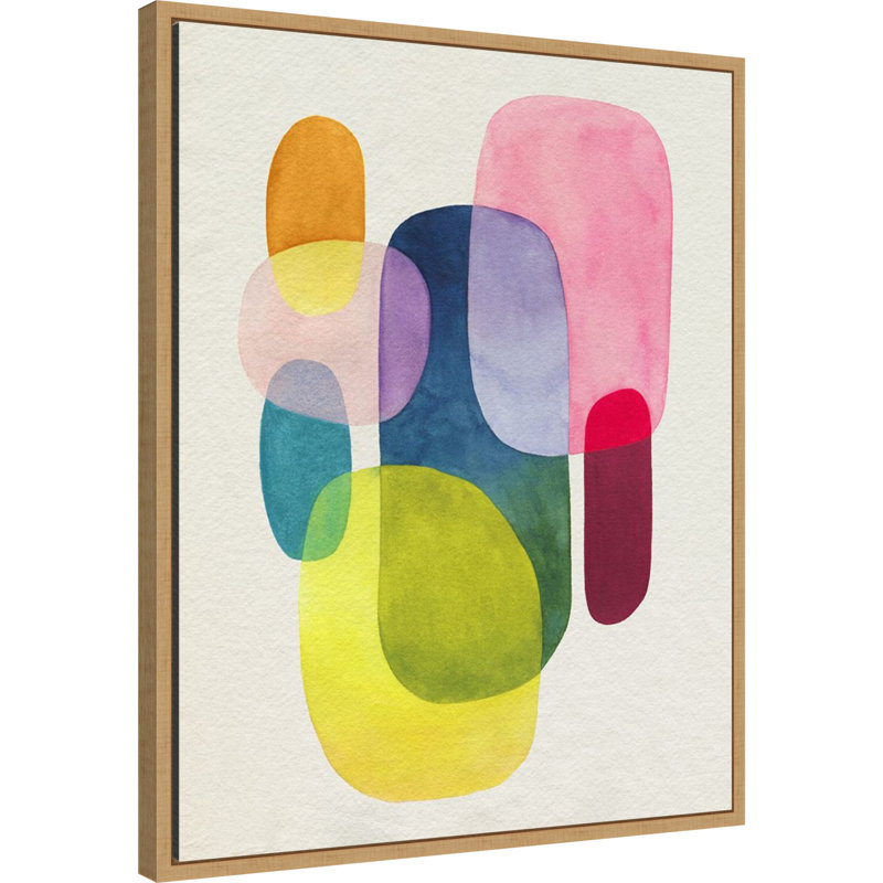 «Sunlit Spectrum I» par Grace Popp, reproduction d'art sur toile encadrée, H 28 po x l 23 po