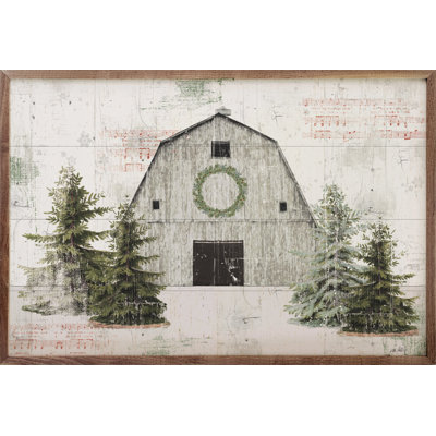 Wooded Holiday I Barn par Katie pertiet