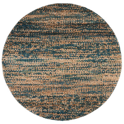 Natural Fiber Couture 111 Hand Woven 80% Jute; 20% Cotton Abstract Rug