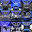 14 lumières de garage hexagonales