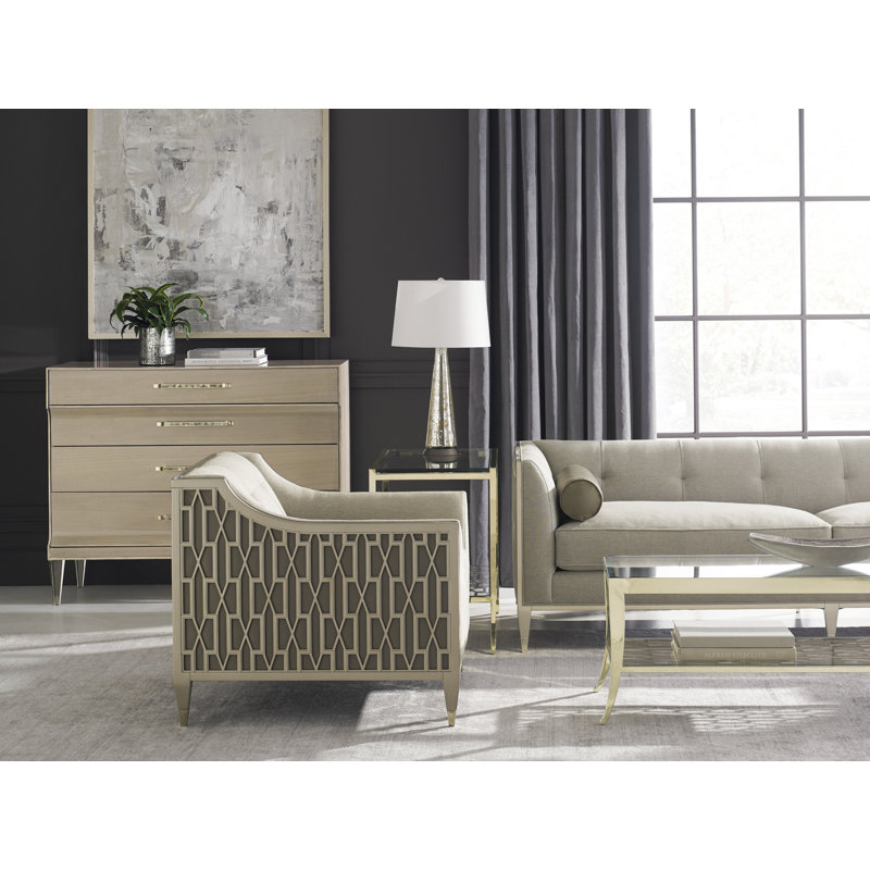 Caracole Classic Glass End Table