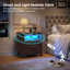 50cm W Manufactured Wood Bedside Table-500659823