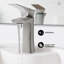 Robinet de salle de bain monotrou, monocommande, Monaco-51958861