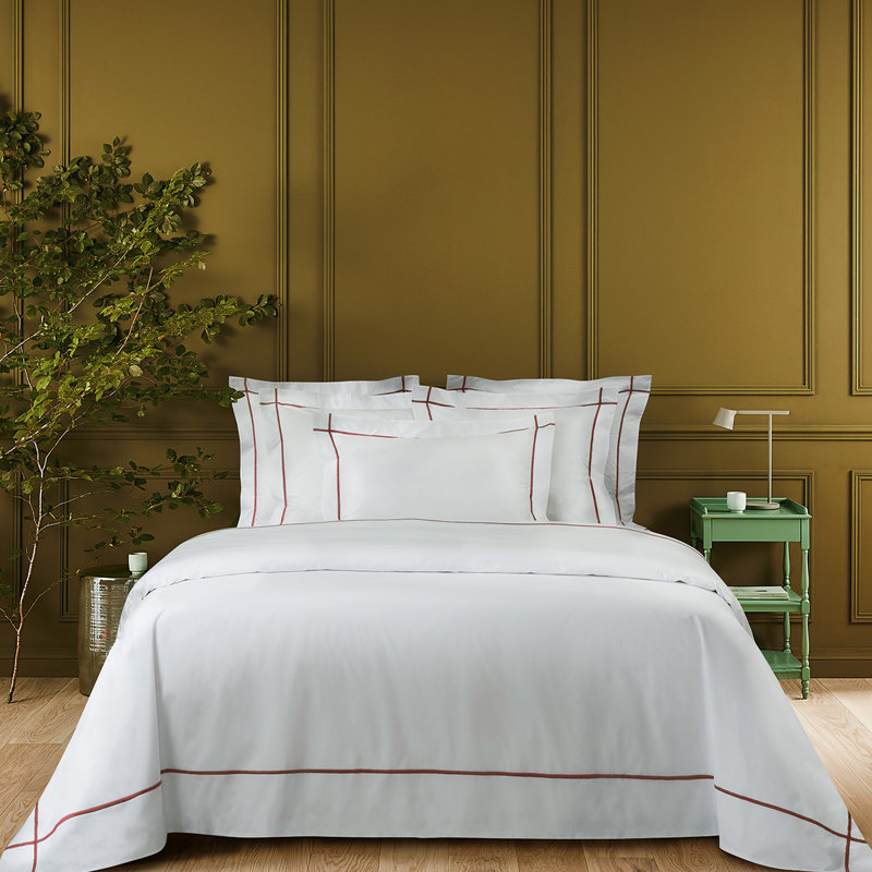 Athena Percale Pillow Case, Standard Pillowcase, Celeste