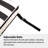 Outdoor Seat Cushion Set Deep Seating Patio Cushion Set Thick Cushions 23.6"x23.6"x5”,Black Stripes-105503642-105503641