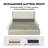 Daizia Lift Up Storage Platform Bed with Wingback Headboard-836261040-836261045