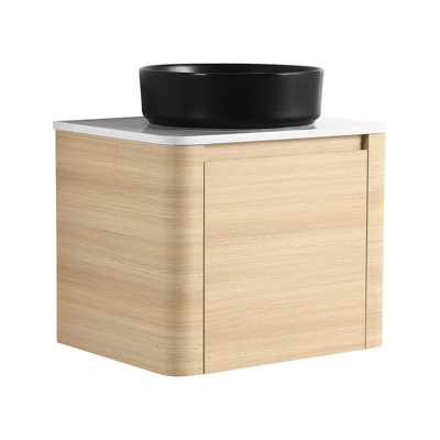 Wall Mounted Single Double With Stone Top